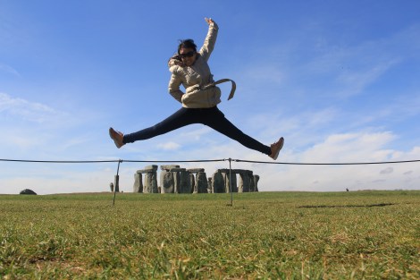 Next up, individual jumps! Yun Yun's years of dancing experience shows doesn't it.